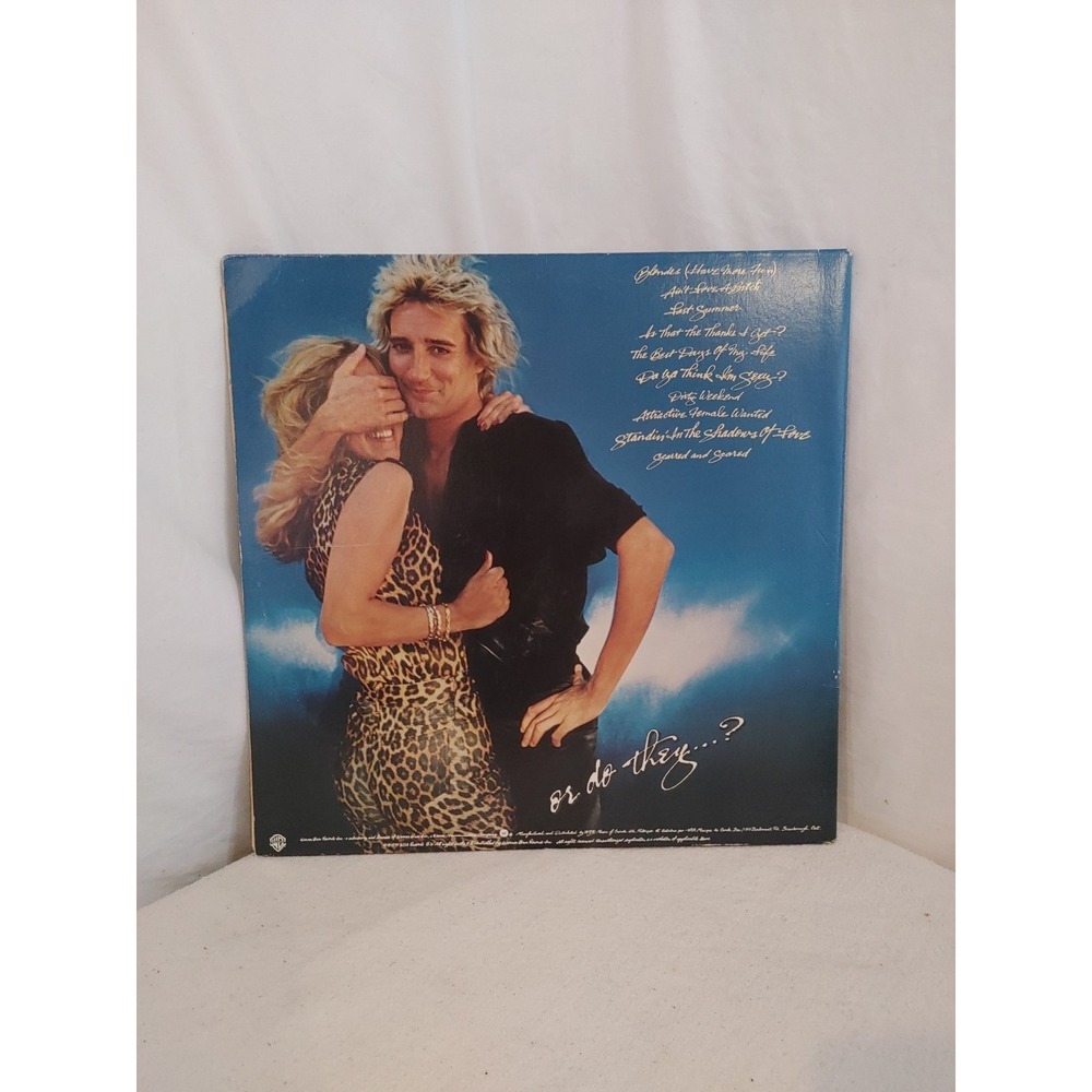 Rod Stewart Blondes Have More Fun 1978 Vintage Vinyl Record LP - Picture 2 of 8